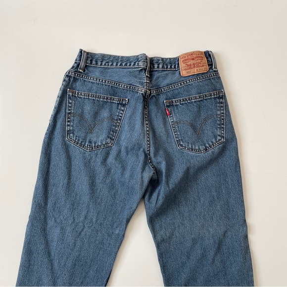 Levi's 550™ Relaxed Fit Straight Leg Baggy Medium Stonewash Jeans, Size 34 29 - Picture 6 of 13